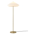 Halo Design 745050 - Golvlampa PARIS 1xE27/40W/230V mässing/vit/ek