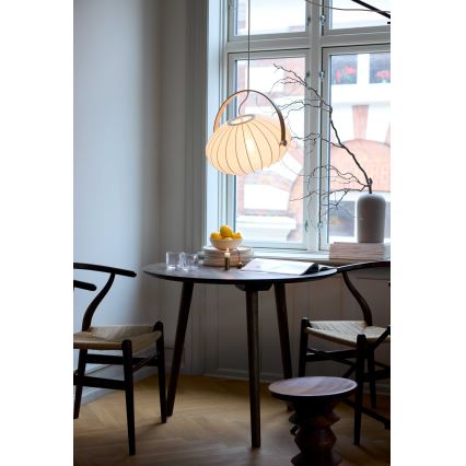 Halo Design 746347 - Kabelpendel DC 1xE27/40W/230V, Ø 40 cm, vit/ek