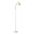 Halo Design 746859 - Golvlampa VOGUE 1xE27/40W/230V krämfärgad/mässing