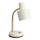 Halo Design 746910 - Bordslampa VOGUE 1xE27/40W/230V krämvit/mässing