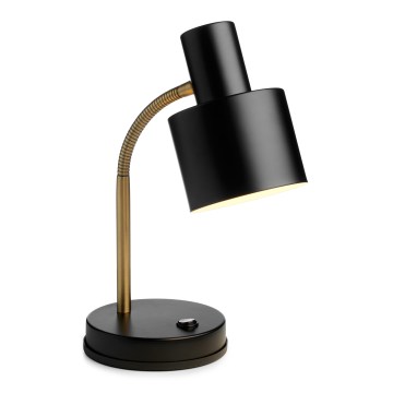 Halo Design 746927 - Bordslampa VOGUE 1xE27/40W/230V svart/mässing