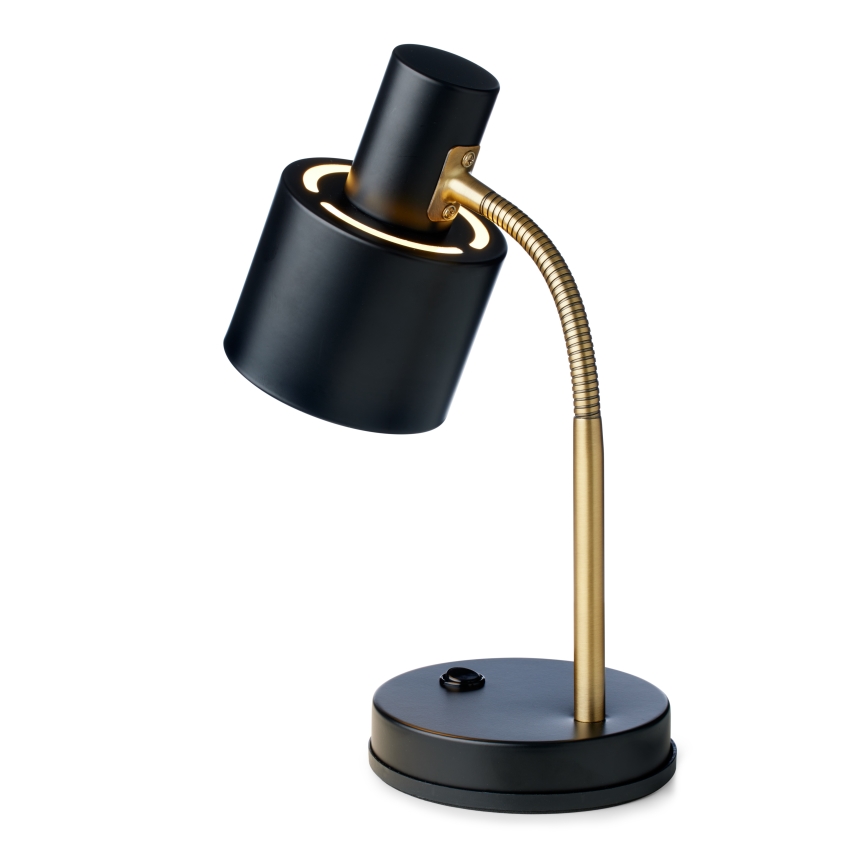 Halo Design 746927 - Bordslampa VOGUE 1xE27/40W/230V svart/mässing