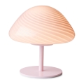 Halo Design 747047 - Bordslampa CANDY MINI MUSH 1xG9/25W/230V, Ø 17 cm, rosa