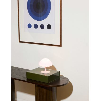 Halo Design 747047 - Bordslampa CANDY MINI MUSH 1xG9/25W/230V, Ø 17 cm, rosa