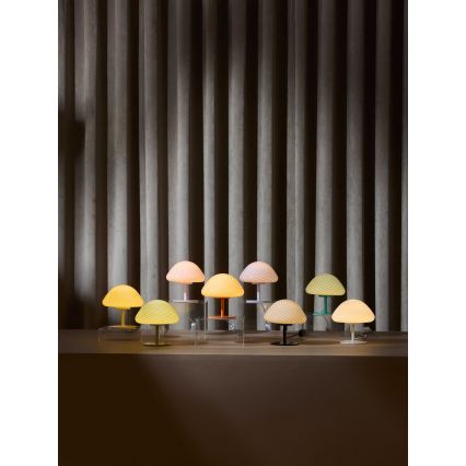 Halo Design 747047 - Bordslampa CANDY MINI MUSH 1xG9/25W/230V, Ø 17 cm, rosa