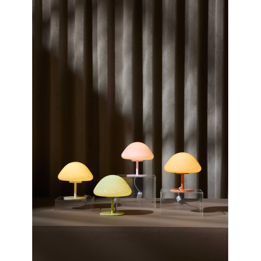 Halo Design 747085 - Bordslampa CANDY MINI MUSH 1xG9/25W/230V Ø 17 cm grön