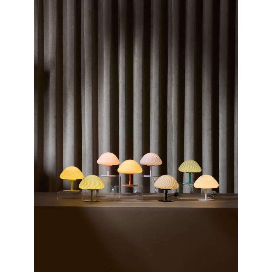 Halo Design 747085 - Bordslampa CANDY MINI MUSH 1xG9/25W/230V Ø 17 cm grön