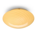 Halo Design 748693 - Taklampa CANDY 1xE27/40W/230V Ø 30 cm beige
