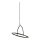 Halo Design 749539 - Dimmbar LED-pendel med kabelupphängning TILT LED/40W/230V Ø 40 cm svart