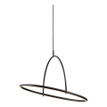 Halo Design 749546 - Dimbart LED-pendel i kabel TILT, LED/40W/230V, Ø 60 cm, svart