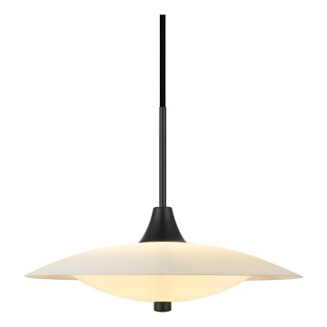 Halo Design 991294 - Pendellampa BARONI med kabel 2xG9/18W/230V Ø 35 cm vit/svart