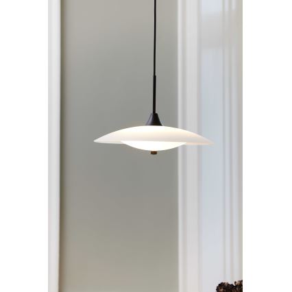 Halo Design 991294 - Pendellampa BARONI med kabel 2xG9/18W/230V Ø 35 cm vit/svart