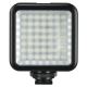 Hama - LED Dimbar lampa för telefoner, kameror och videokameror LED/5,5W/2xAA