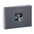 Hama - Spiral photo album 24x17 cm 50 pages grå