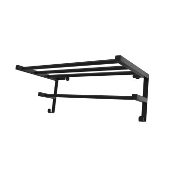 Handdukshållare för badrumsradiator HF SHEFFIELD 52x28,4 cm svart