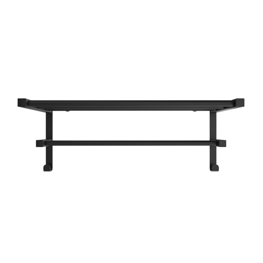 Handdukshållare för badrumsradiator HF SHEFFIELD 52x28,4 cm svart
