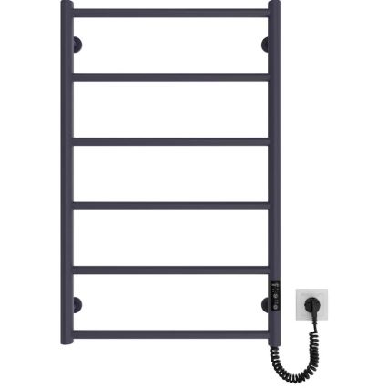 Handdukstork CLASSIC 110W/230V 81x52 cm rostfritt stål/antracit höger