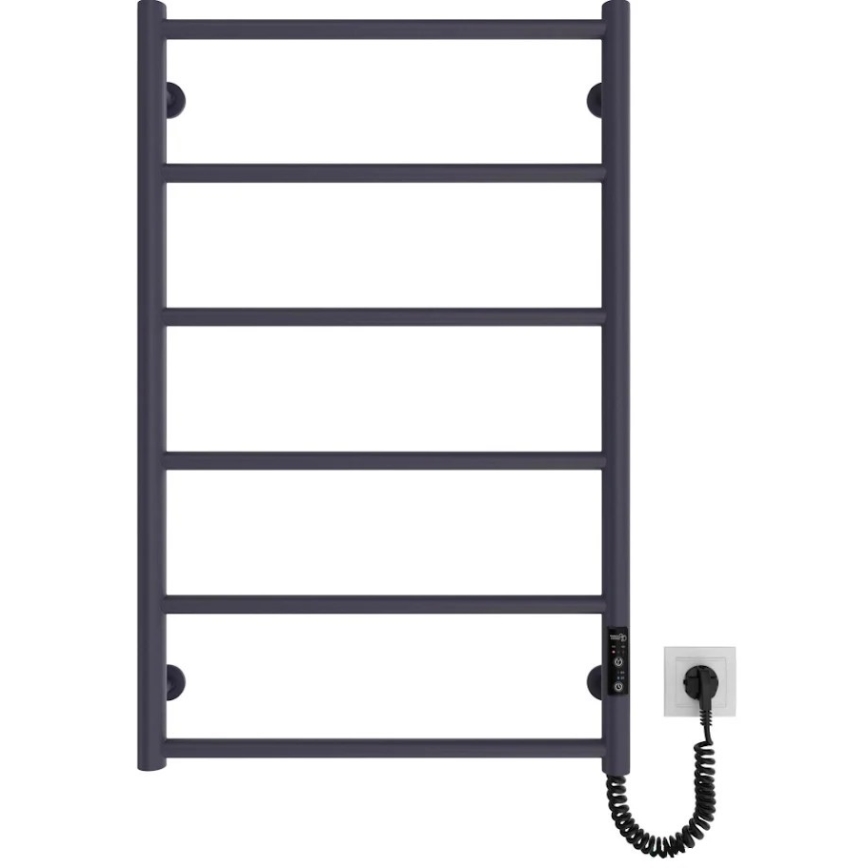 Handdukstork CLASSIC 110W/230V 81x52 cm rostfritt stål/antracit höger