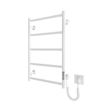 Handdukstork för badrum CLASSIC 65W/230V 66 x 42 cm rostfritt stål/vit, högeranslutning