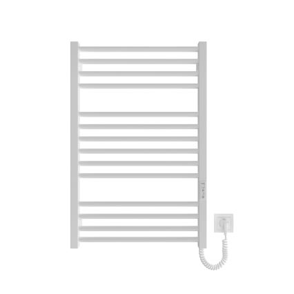 Handdukstork för badrum HF DERBY 170W/230V 77x53 cm vit, högeransluten