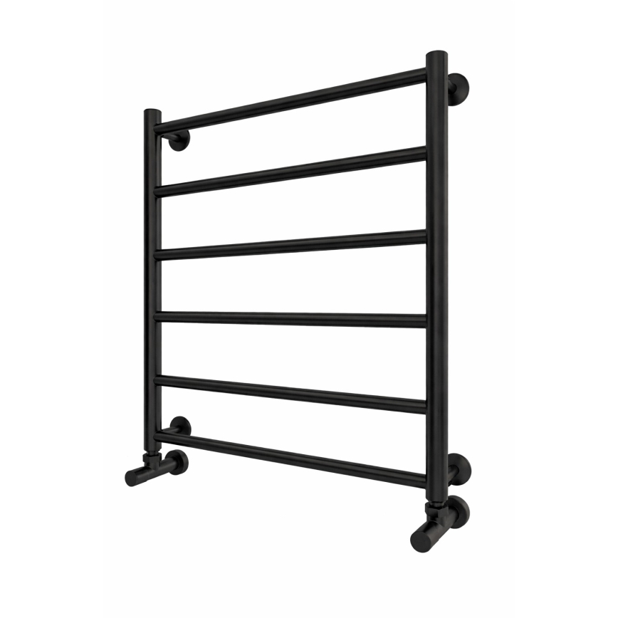 Handdukstork för badrum INOX FLAT 122 W/230 V, 57 x 43 cm, rostfritt stål/svart