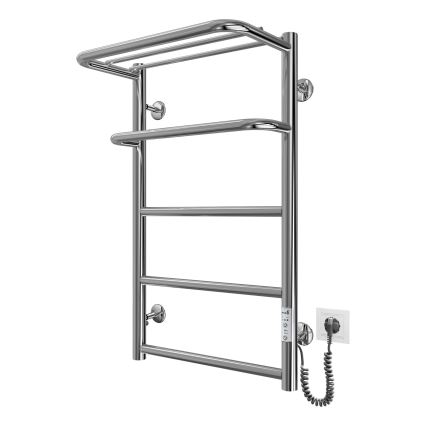 Handdukstork HOTEL 75W/230V 66x42 cm, rostfritt stål/krom, höger