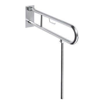 Handtag 10x25 cm rostfritt stål/silver