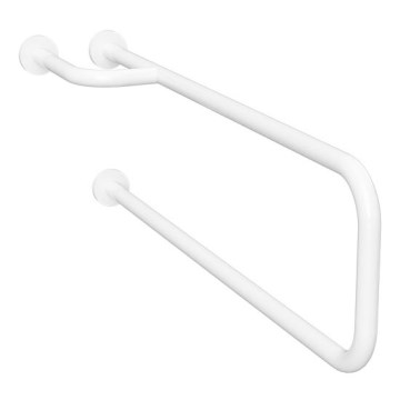 Handtag 23,5 x 38 cm vit