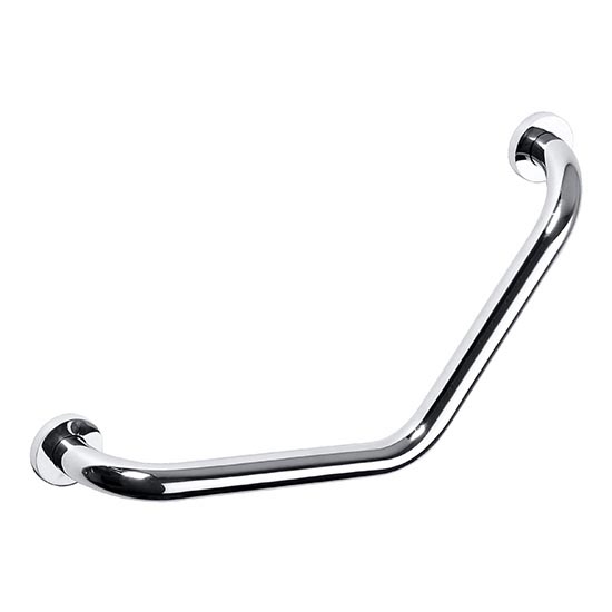 Handtag 39x23 cm rostfritt stål/silverfärgat