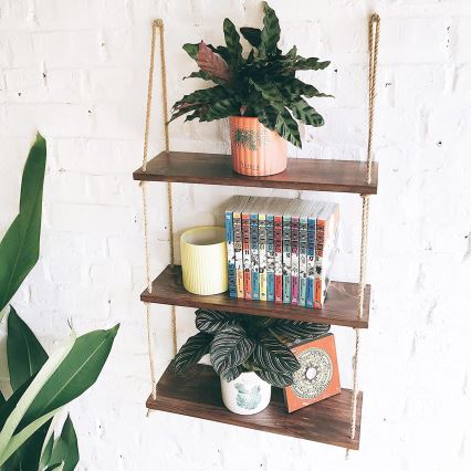 Hängande hylla120x60 cm gran