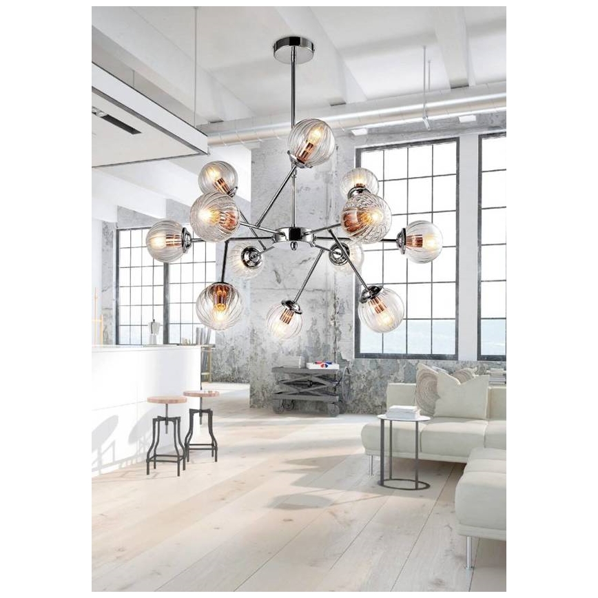 Hängande Ljuskrona BEST 12xE14/40W/230V