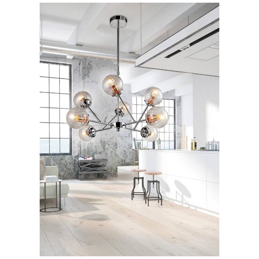 Hängande Ljuskrona  BEST 8xE14/40W/230V