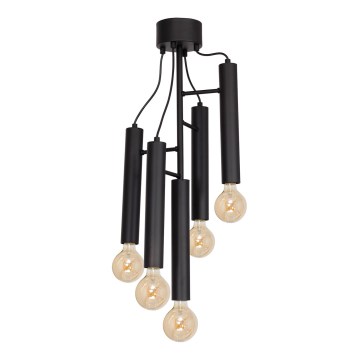 Hängande Ljuskrona BISSA 5xE27/60W/230V