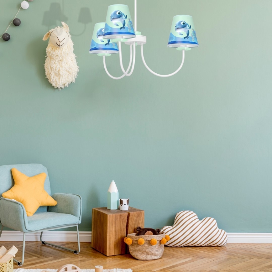 Hängande Ljuskrona för barn  påLPHIN 3xE14/40W/230V