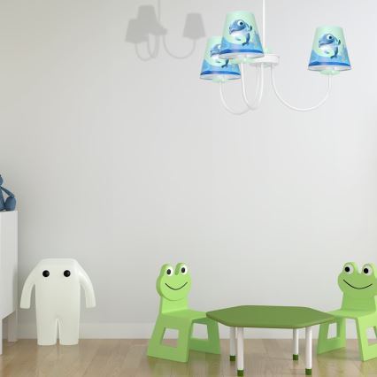 Hängande Ljuskrona för barn  påLPHIN 3xE14/40W/230V