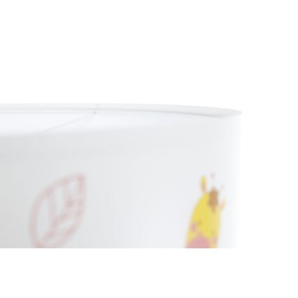 Hängande ljuskrona med textilsladd för barn SWEET DREAMS 1xE27/60W/230V diameter 30 cm