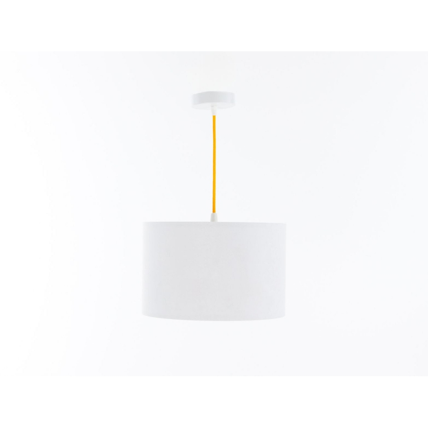 Hängande ljuskrona med textilsladd för barn SWEET DREAMS 1xE27/60W/230V diameter 30 cm