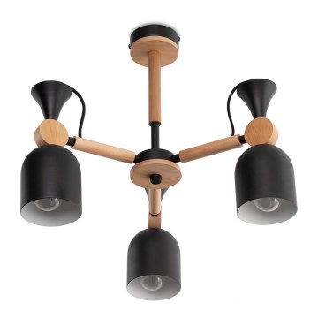 Hängande Ljuskrona MONTE 3xE27/60W/230V