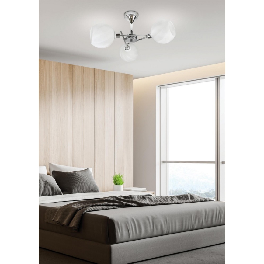 Hängande Ljuskrona RAUL 3xE14/40W/230V