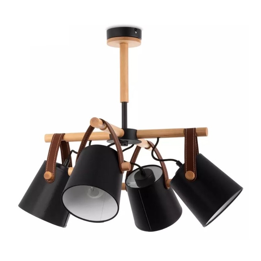 Hängande Ljuskrona RIONI 4xE27/40W/230V