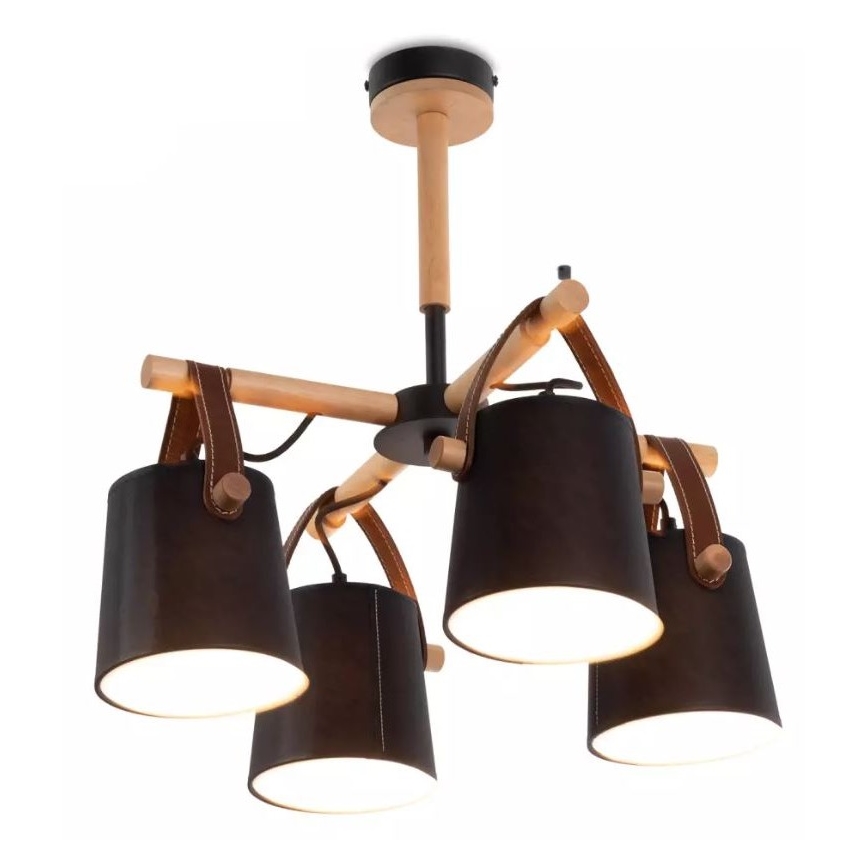 Hängande Ljuskrona RIONI 4xE27/40W/230V