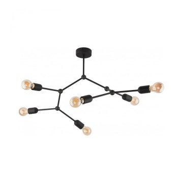 Hängande ljuskronen FANTASY 6xE27/60W/230V