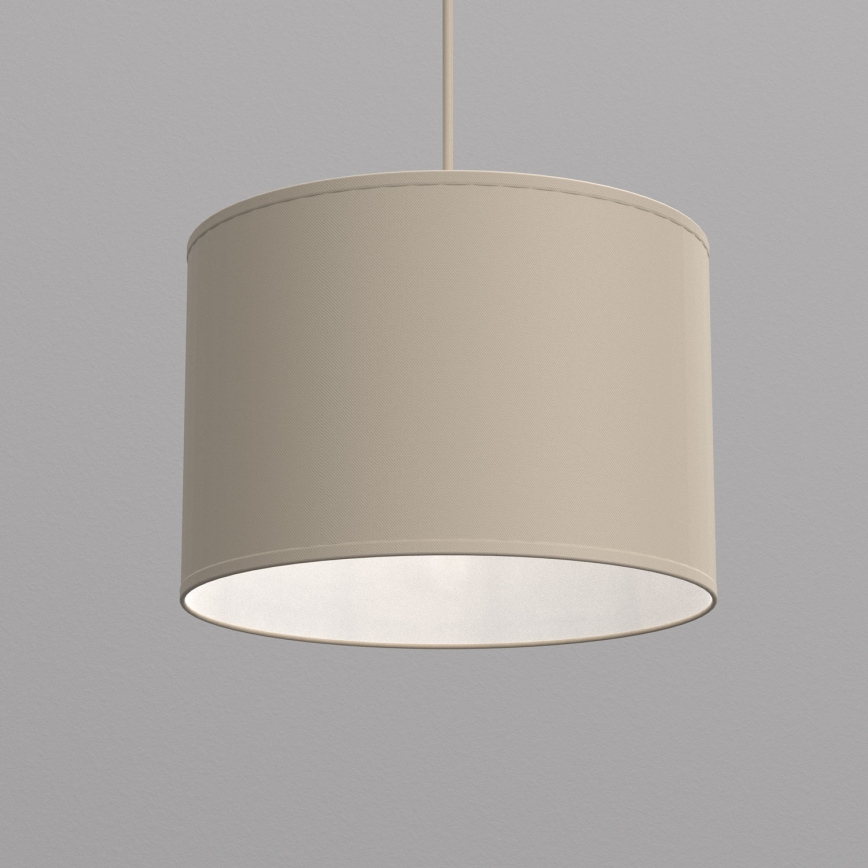 Hänglampa med kabel ARDEN 1xE27/15W/230V Ø 25 cm beige