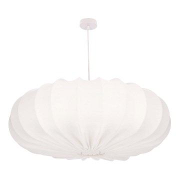 Hänglampa med kabel CAFEE 1xE27/40W/230V Ø 66 cm vit