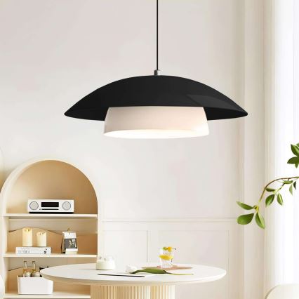 Hänglampa med kabel MOONLIGH 1xE27/40W/230V svart