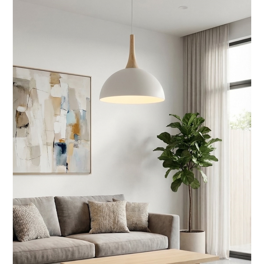 Hänglampa med kabel NAUTICA 1xGX53/12W/230V vit