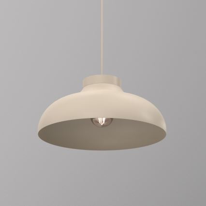 Hänglampa med sladd BASCA 1xE27/15W/230V beige