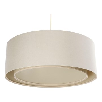 Hänglampa med sladd BOHO TRINITI 1xE27/60W/230V Ø 50 cm krämvit