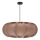 Hänglampa med sladd CAFEE 1xE27/40W/230V Ø 52 cm brun