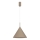 Hänglampa med sladd CAPITAL 1xGX53/15W/230V Ø 32 cm beige